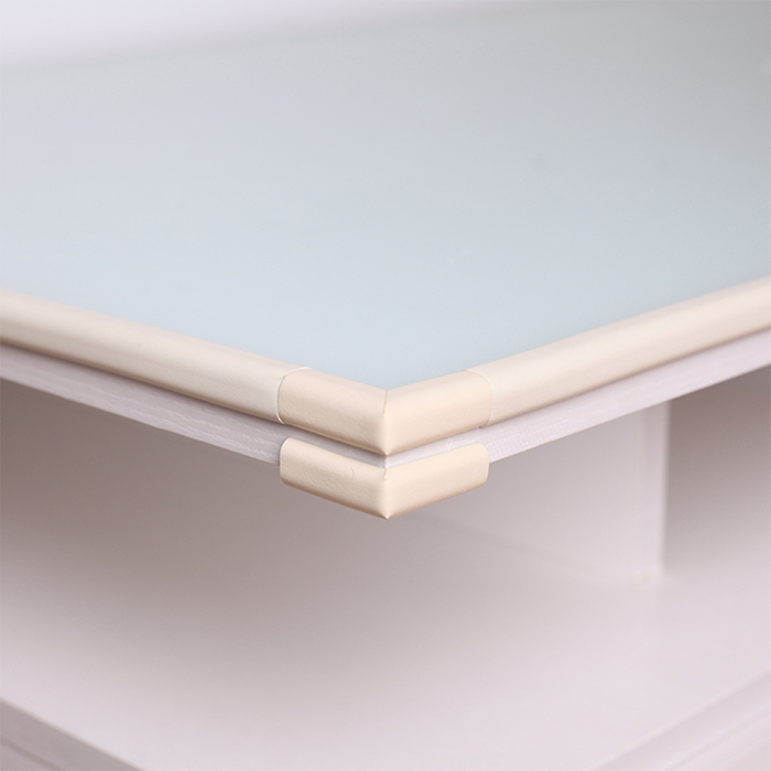 Nurtur 2M Safety Edge & 4 Corner Guards Set - NBR Foam (White)