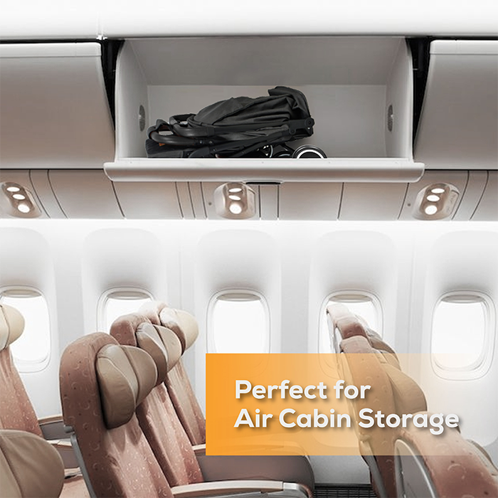 Nurtur Plus Travel System - Stroller with Baby Carrier, 0 36 months, Storage Basket, Detachable Bumper, 5 Point Safety Harness, Compact Foldable Design, Black