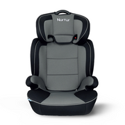 Nurtur Jupiter Baby/Kids 3-in-1 Car Seat + Booster Seat - Adjustable Backrest - Extra Protection - 5-Point Safety Harness - 9 months to 12 years (Group 1/2/3), Upto 36kg - Grey Multi