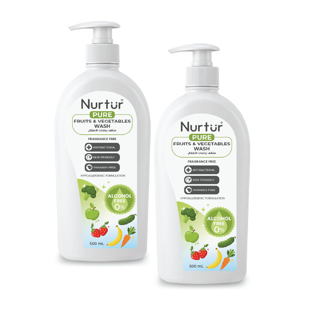 Fruits & Vegetables Wash 2 × 500ml | Food-Safe Alcohol Free