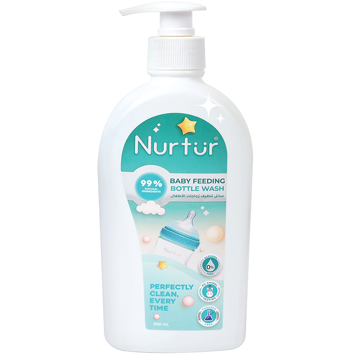 Liquid Cleanser for Baby Bottles And Accessories Organic Alcohol-Free Gentle Formula
