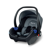 Nurtur Nemo Baby Carrier - Adjustable Canopy and Handle - Extra Protection – 3 -Point Safety Harness - Suitable from 0 months to 12 months, Upto 13kg, Grey Multi