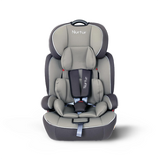 Nurtur All-in-one Ragnar Convertible Car Seat, ultra-slim design with Rear-Facing, Forward-Facing, and Belt-Positioning Booster (Group 1/2/3), Upto 36kg - Grey Multi