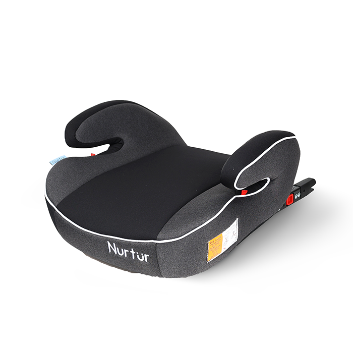 Nurtur Enzo Kids Booster Car Seat - Arm Rest Seat, Blow up Narrow Backless Booster Car Seat for Travel, Suitable from 4 years to 12 years (Group 2/3) - Blue