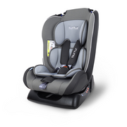 Nurtur Bruno Baby/Kids 3-in-1 Car Seat, Slim & Comfy Design - 4 Positions Recline 5-Point Safety Harness - 143° Angle 0 months to 7 years (Group 0+/1/2), Upto 25kg - Grey Multi