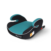 Nurtur Enzo Kids Booster Car Seat - Arm Rest Seat, Blow up Narrow Backless Booster Car Seat for Travel, Suitable from 4 years to 12 years (Group 2/3) - Black