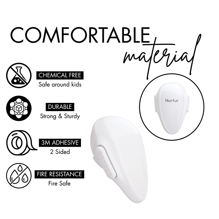 Nurtur Child Safety Oven Door Lock - PC (White)