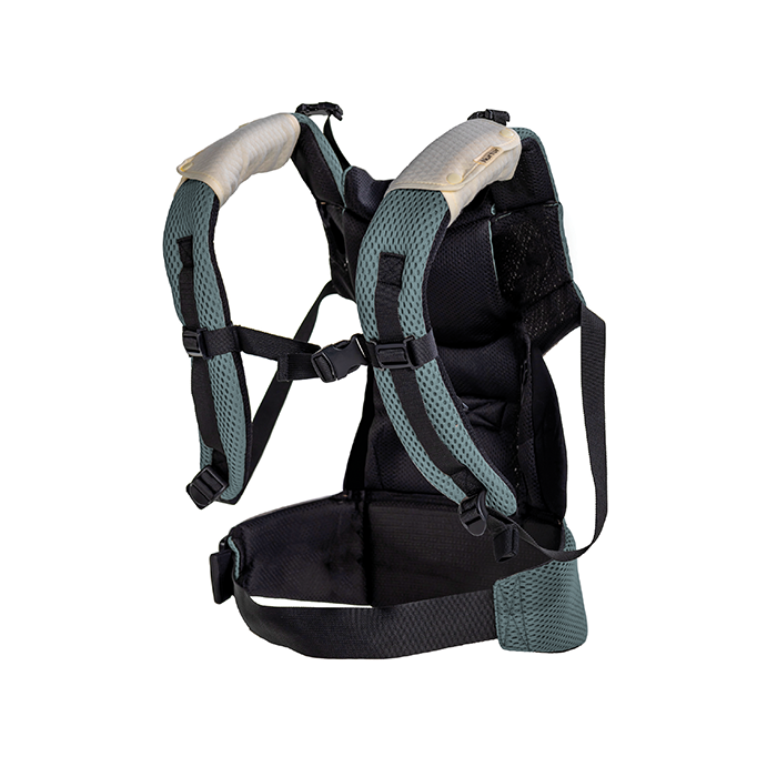 Nurtur Willow Deluxe Mesh Infant Baby Carrier – Premium Fabric, Dual-Facing Comfort, Adjustable Cushioned Straps - Black