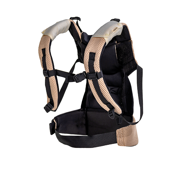 Nurtur Willow Deluxe Mesh Infant Baby Carrier – Premium Fabric, Dual-Facing Comfort, Adjustable Cushioned Straps - Sand