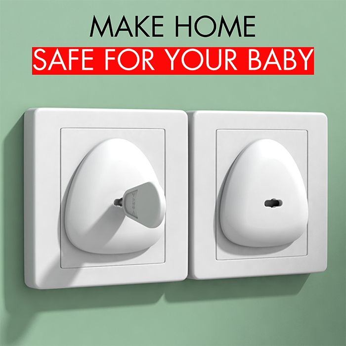 Nurtur UK Type Child Safety Socket Covers - ABS (Pack of 6)