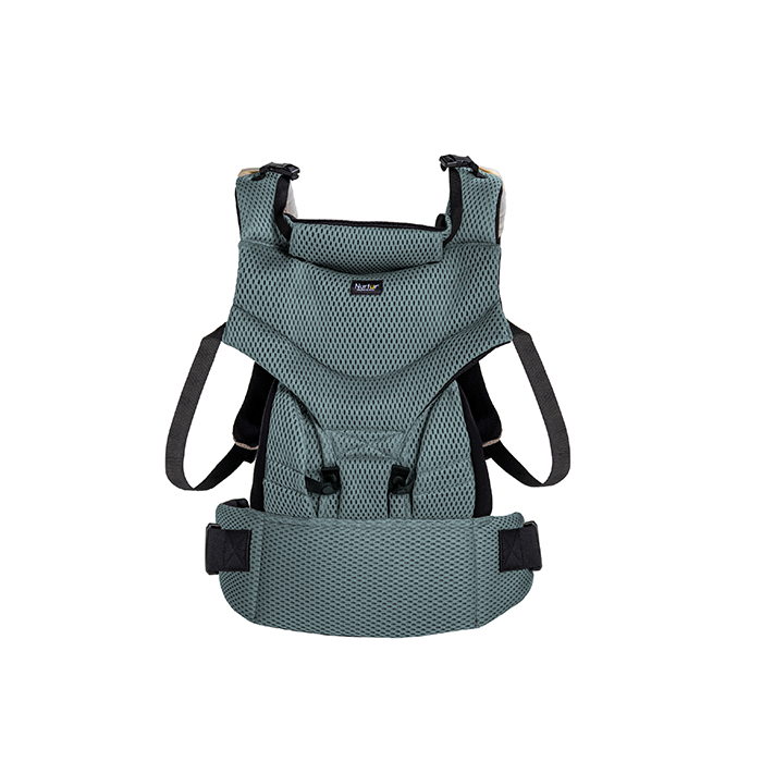 Nurtur Willow Deluxe Mesh Infant Baby Carrier – Premium Fabric, Dual-Facing Comfort, Adjustable Cushioned Straps - Black