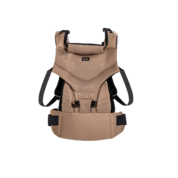Nurtur Willow Deluxe Mesh Infant Baby Carrier – Premium Fabric, Dual-Facing Comfort, Adjustable Cushioned Straps - Sand