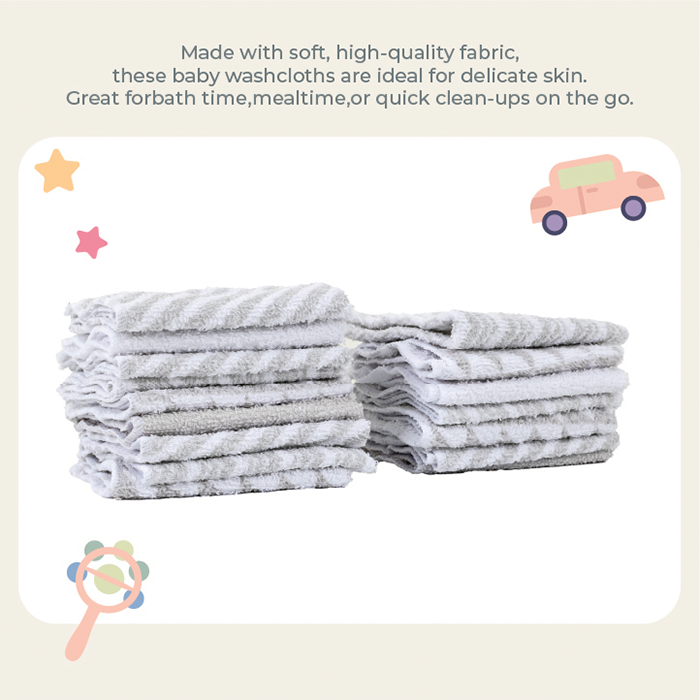 Nurtur-16 Pack Wash Cloths - Gift sets - Shower Bundle