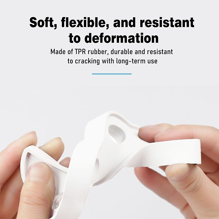 Nurtur Soft Foam Door Guard - Finger Pinch Protector (White)