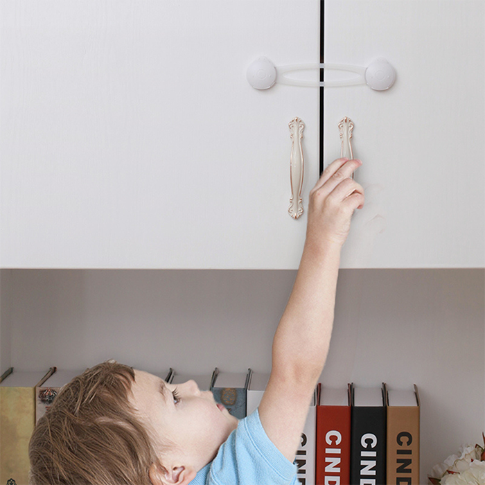 Nurtur Multipurpose Child Safety Locks - Flexible ABS+PE (2 Pack)