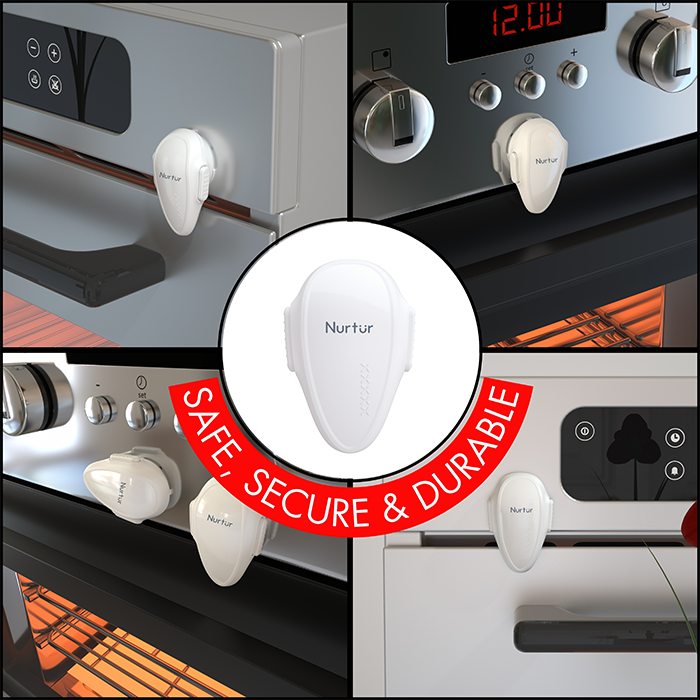 Nurtur Child Safety Oven Door Lock - PC (White)