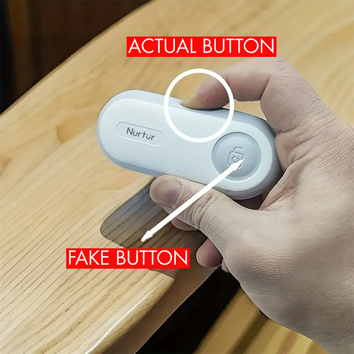 Nurtur Adjustable Child Safety Cabinet Lock - ABS+TPR (1 Pack)