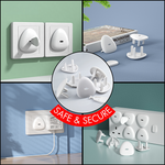 Nurtur UK Type Child Safety Socket Covers - ABS (Pack of 6)