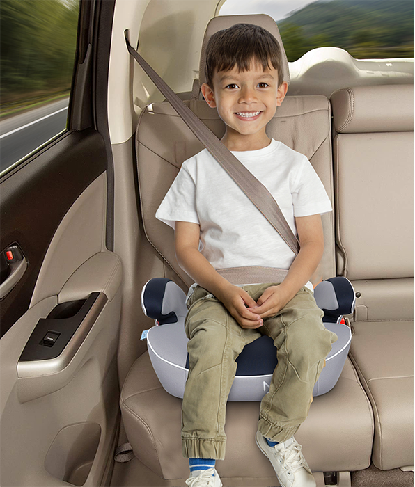 Nurtur Bruno Baby/Kids 3-in-1 Car Seat, Slim & Comfy Design - 4 Positions Recline 5-Point Safety Harness - 143° Angle 0 months to 7 years (Group 0+/1/2), Upto 25kg - Black Multi