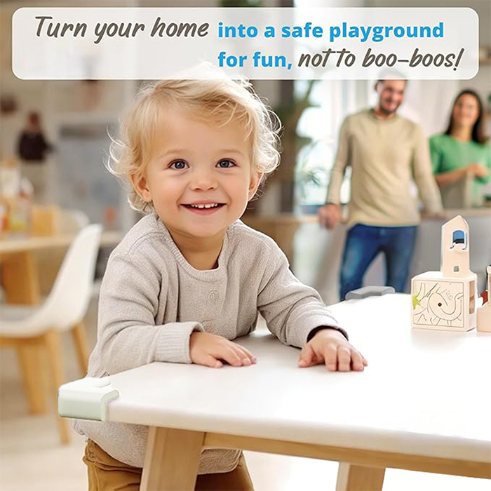 Nurtur NBR Foam Safety Table Corner Guards - Pack of 4