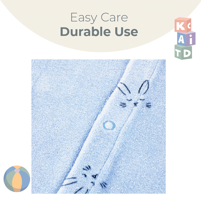 Nurtur Feeding Gift Set - 2 pack bibs & 2 burpcloths - Blue Multi/Boy