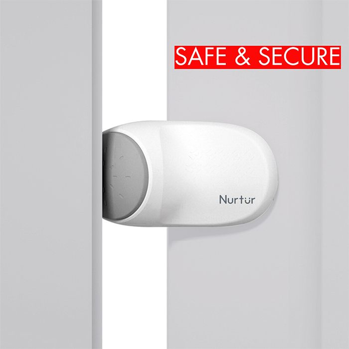 Nurtur Child Safety Door Stopper - Finger Pinch Protector (TPR+ABS)