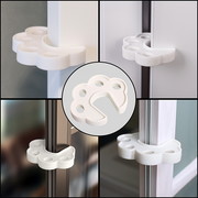 Nurtur Soft Foam Door Guard - Finger Pinch Protector (White)
