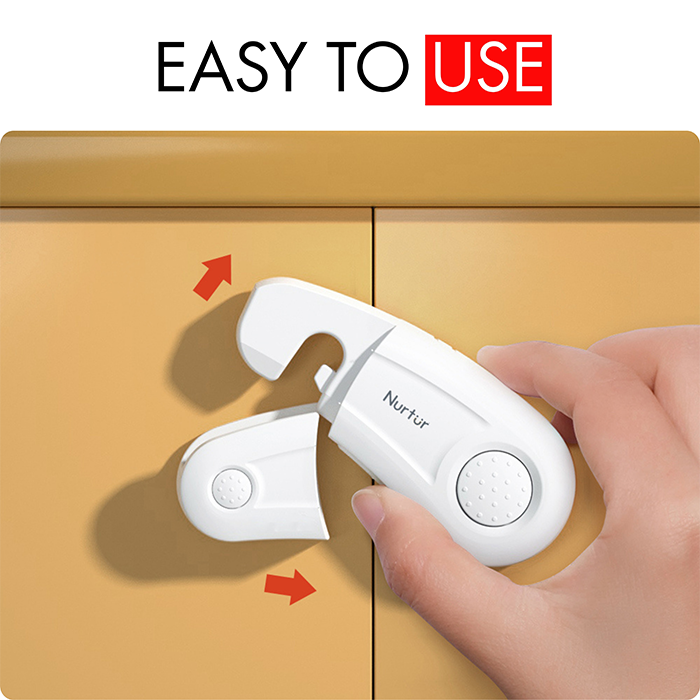 Nurtur Child Safety Drawer Locks - ABS (2 Pack)