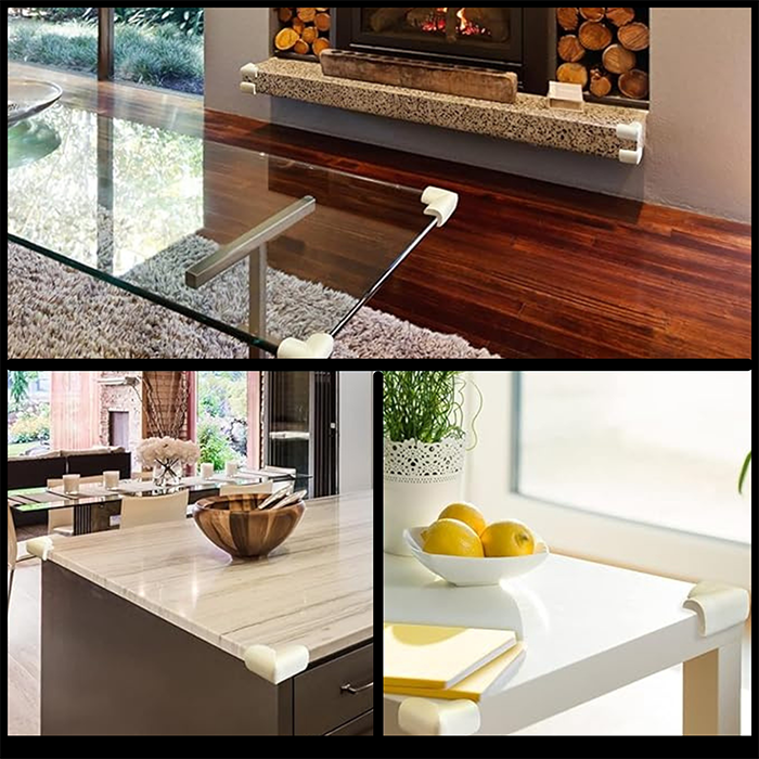 Nurtur NBR Foam Safety Table Corner Guards - Pack of 4