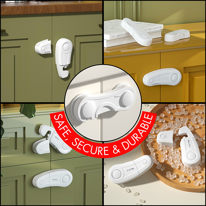 Nurtur Child Safety Drawer Locks - ABS (2 Pack)