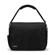 Metro Messenger Diaper Bag Spacious And Stylish Baby Essentials Bag Black