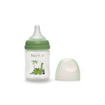 Nurtur Cozi - 160Ml Anticolic Feeding Bottle - PP - Green Multi