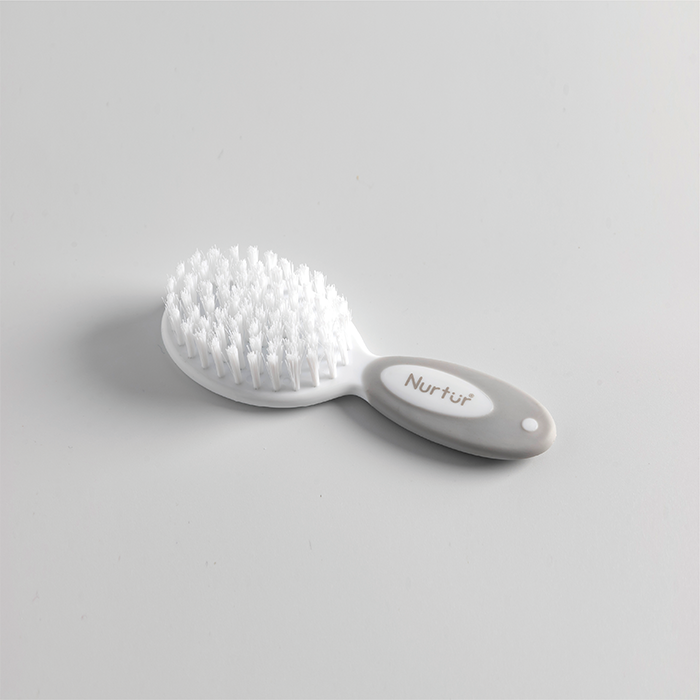 Nurtur 9-in-1 Baby Grooming Kit – Travel Pouch with Nail File, Brush & Comb, Digital Thermometer, Easy-Grip Scissors, Baby Toothbrush, Nail Clipper with Magnifier, Nasal Aspirator – Newborn Essentials