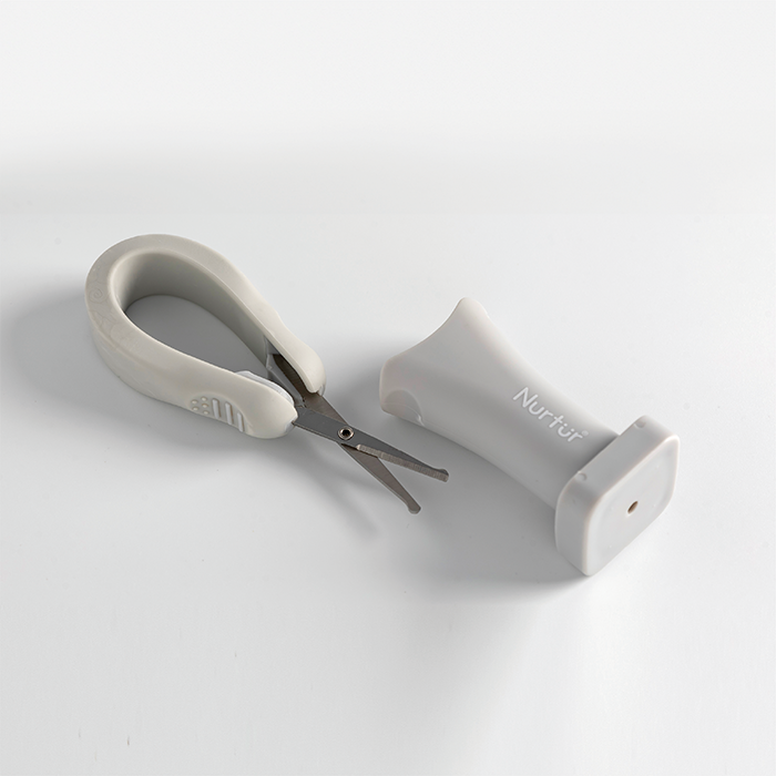 Nurtur 9-in-1 Baby Grooming Kit – Travel Pouch with Nail File, Brush & Comb, Digital Thermometer, Easy-Grip Scissors, Baby Toothbrush, Nail Clipper with Magnifier, Nasal Aspirator – Newborn Essentials