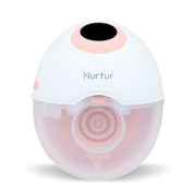 Nurtur Cozi Wearable Pump Hands Free Breast Pump, Single Electric Hands-Free Breast Pumps with 3 Modes, 9 Levels, LCD Display, Memory Function Rechargeable with Massage and Pumping Mode,150ml