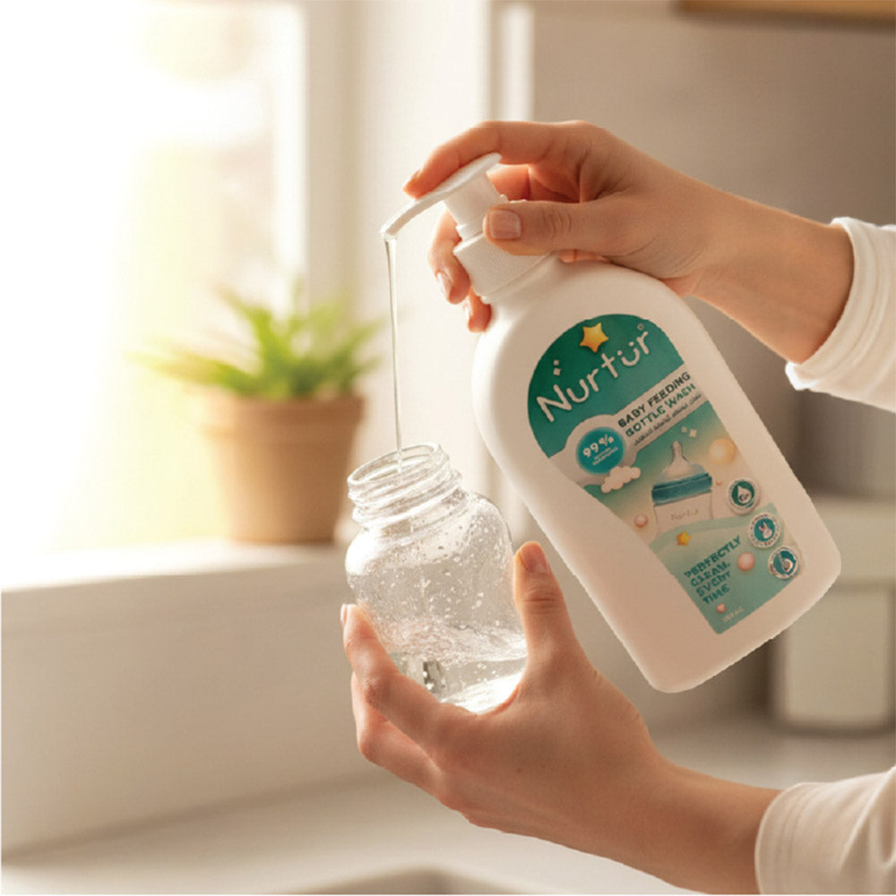Liquid Cleanser for Baby Bottles And Accessories Organic Alcohol-Free 2 Pack