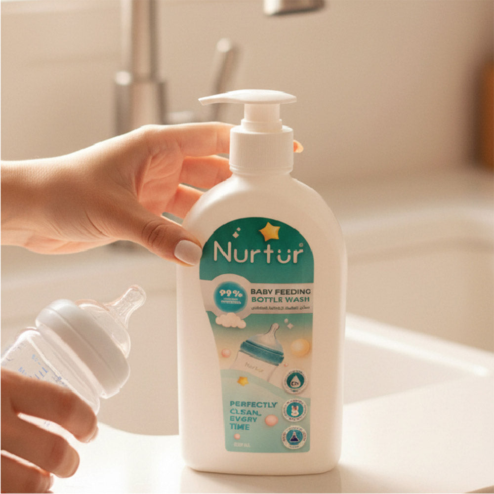 Liquid Cleanser for Baby Bottles And Accessories Organic Alcohol-Free 2 Pack