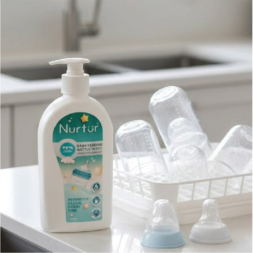 Liquid Cleanser for Baby Bottles And Accessories Organic Alcohol-Free 2 Pack