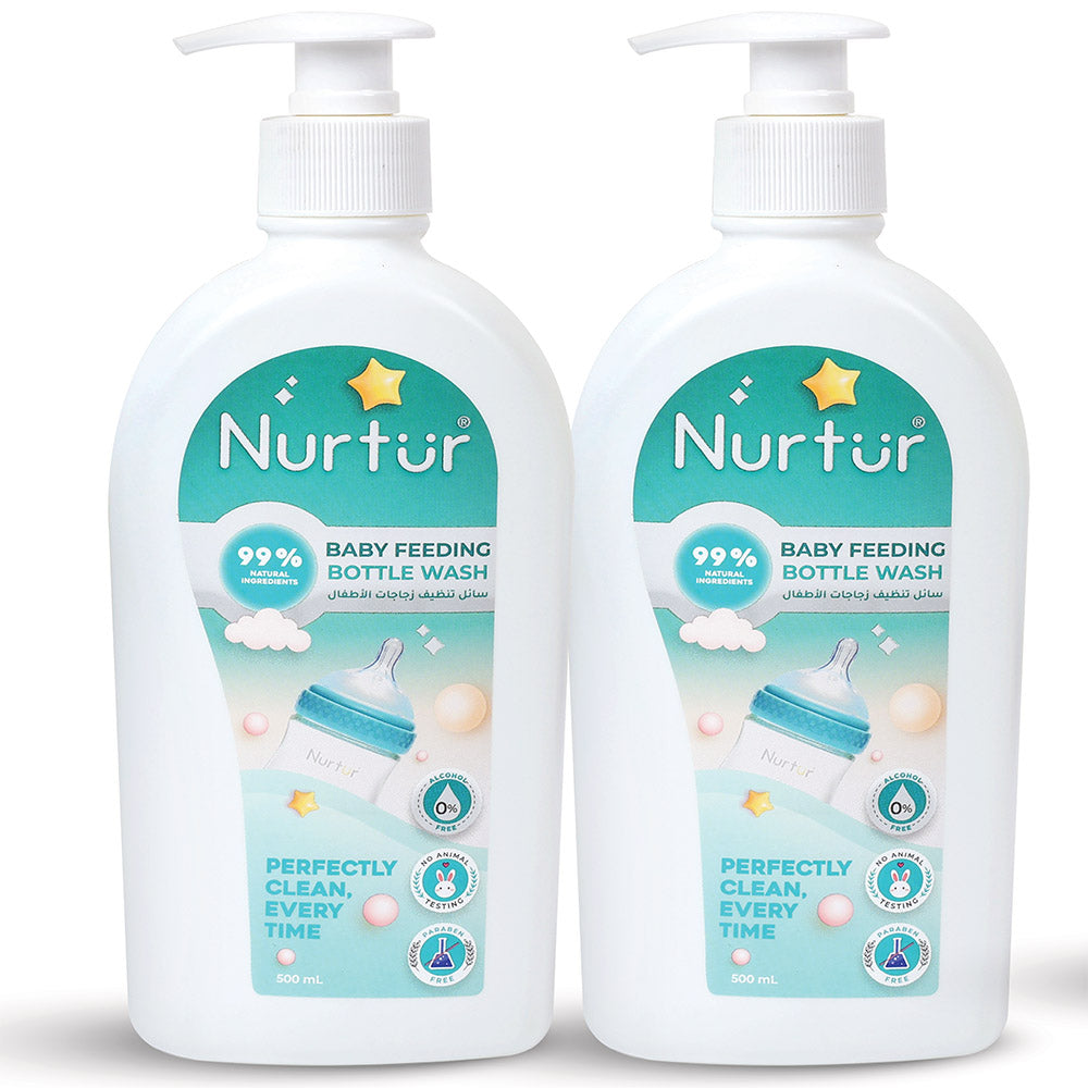 Liquid Cleanser for Baby Bottles And Accessories Organic Alcohol-Free 2 Pack