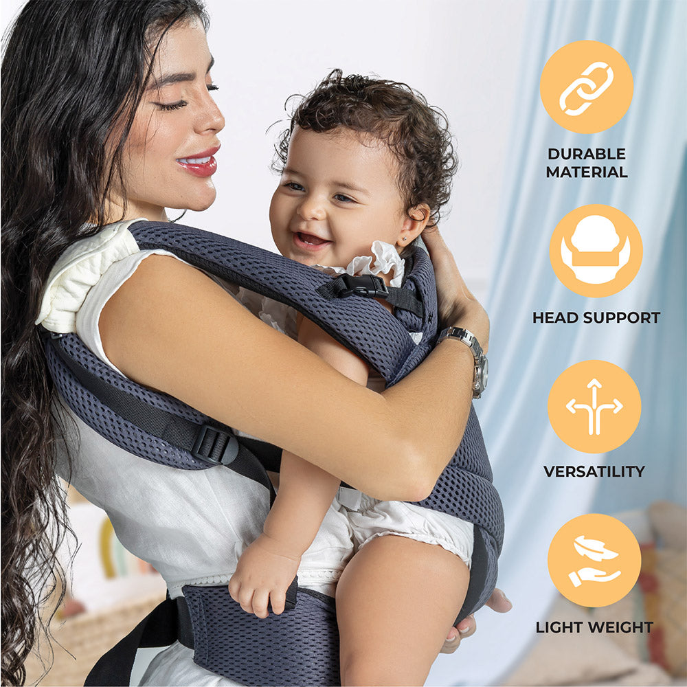Leo Umbrella Stroller with Baby Carrier Combo – Lightweight Foldable Stroller Carrier 6–36 Months