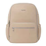 Maverick Travel Diaper Backpack Lightweight Baby Bag with Bottle Storage Beige