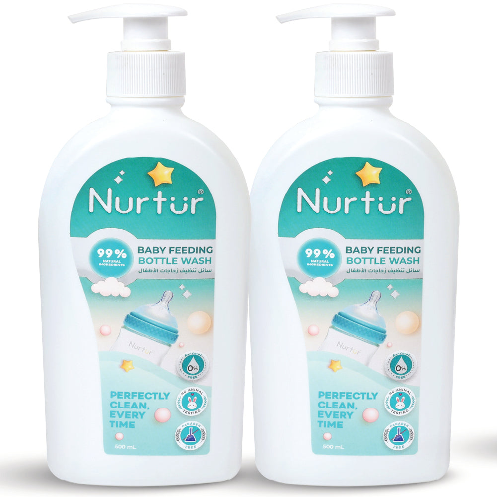 Liquid Cleanser for Baby Bottles And Accessories Organic Alcohol-Free 2 Pack